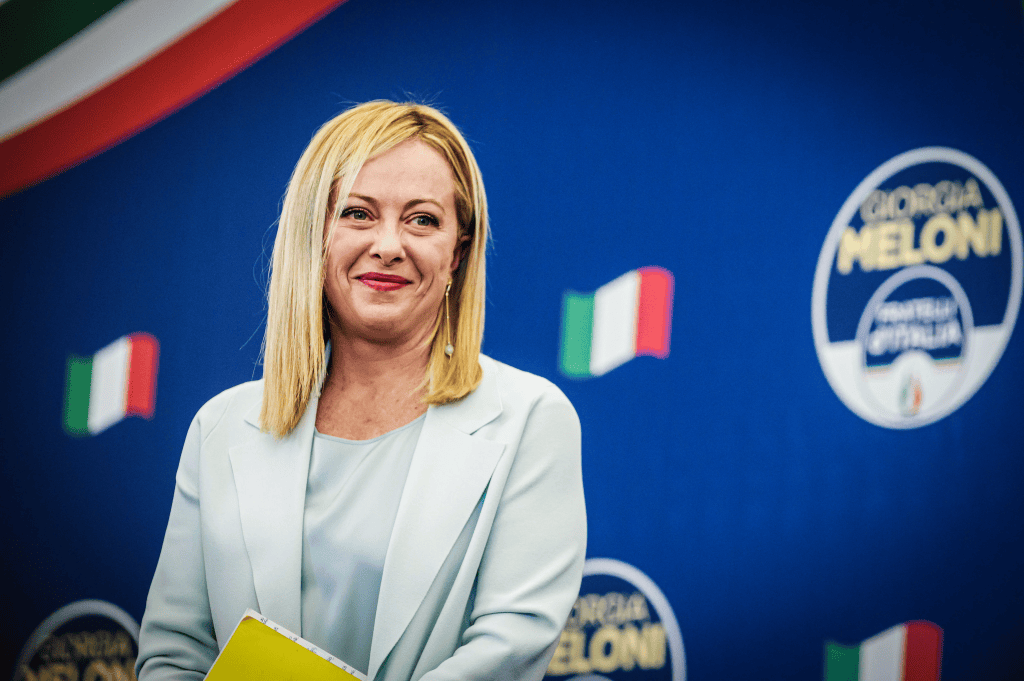 Italian Prime Minister Giorgia Meloni
